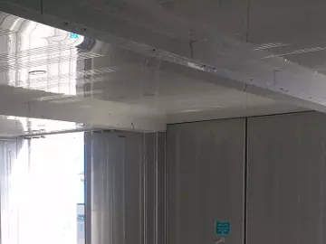 24 foot wide refrigerated shipping container ceiling